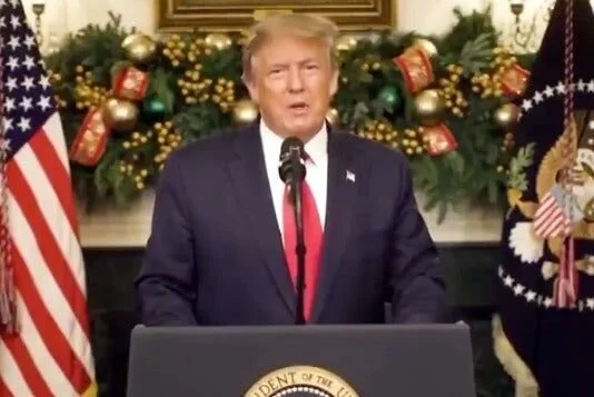 President Trump Against the Covid Relief Bill