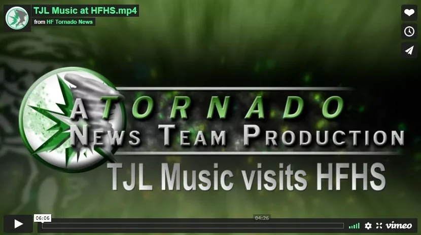 TJL Music Groups Rehearse and Perform at the HS