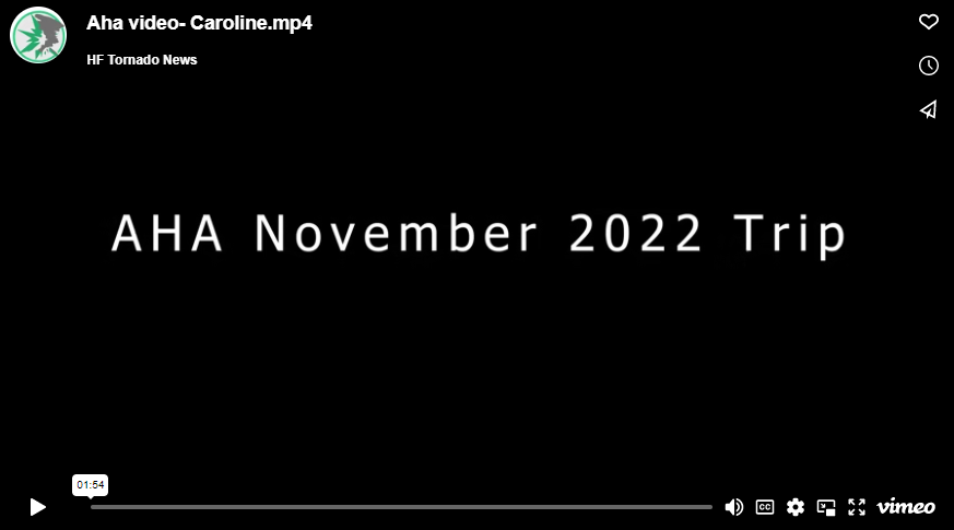 AHA November Fieldtrip Highlights Vid