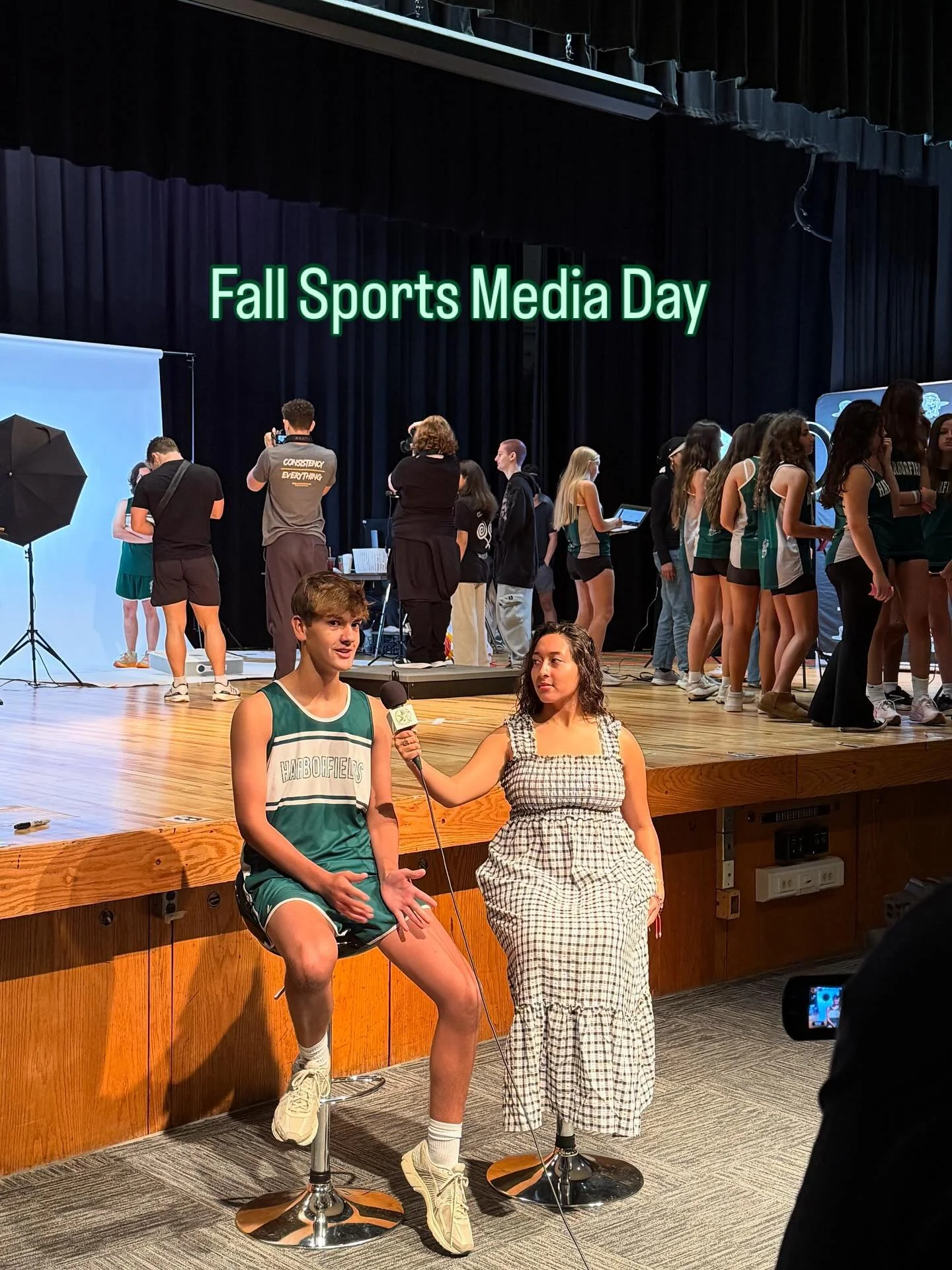 HF Media students teaming up with Mrs. Rottkamp&rsquo;s Advanced Photo class to bring this rekindled HF tradition to Fall Sports for the first time  in years!  Check here and our HFTornadoNews.org/mediaday page for pics and vids coming soon!