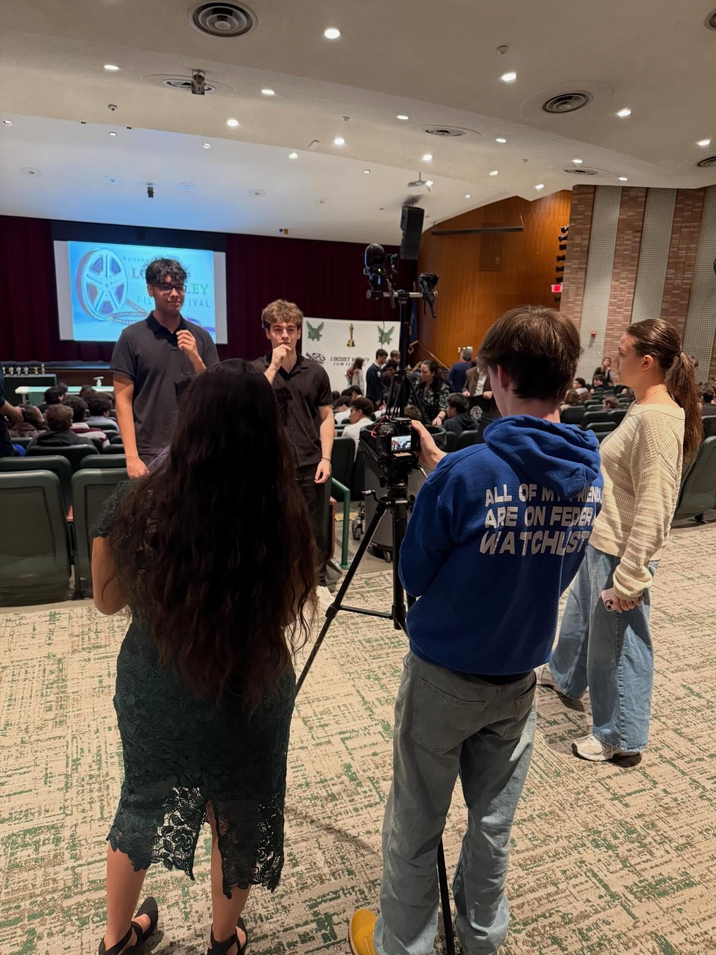 Locust Valley Film Festival started with our on-location morning show and ended with a 3rd place music video for Mass Media Rap II.  Congrats to Justin &ldquo;Time,&rdquo; Harry Diner, Oliver Donnelly, and the rest of the crew!&rsquo;