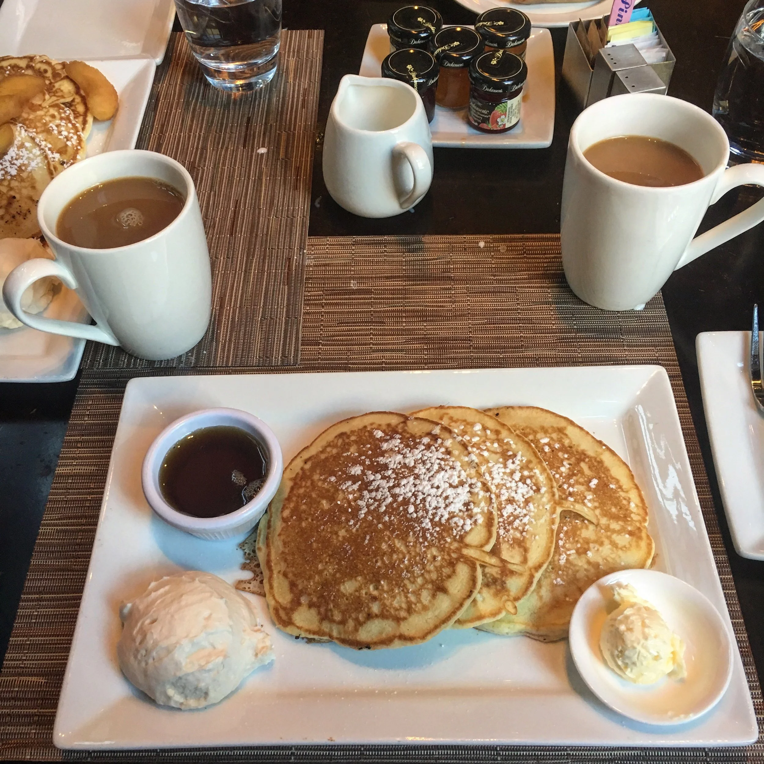 Okay, we go to brunch a lot, too.