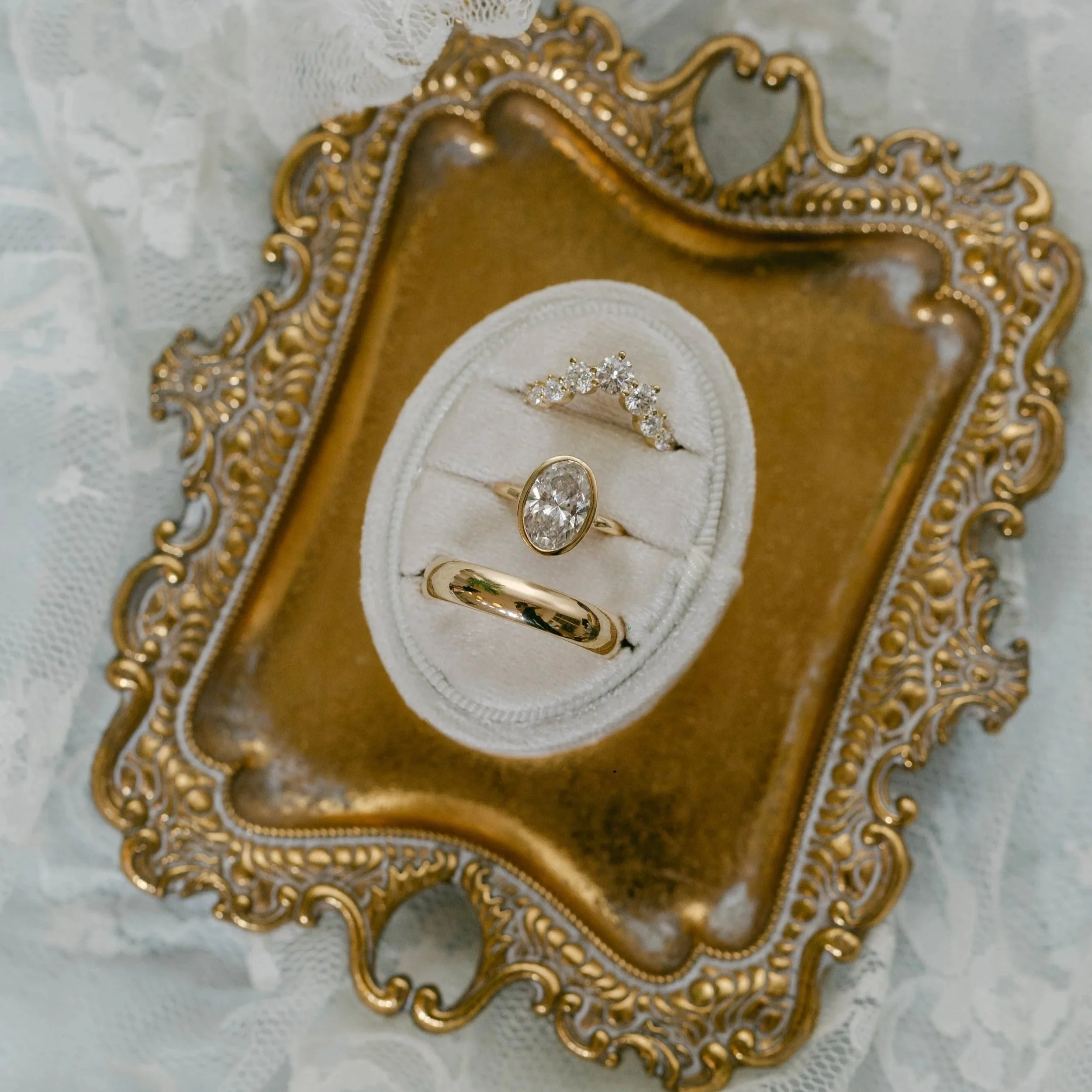 Lady Cromer Jewelry focuses on custom-made jewelry, redesign of existing jewelry, diamonds, precious metals, and colored gemstones. Photography by Adriana Michele Photography