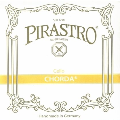 Pirastro Chorda Cello D  String 4/4 Plain Gut 