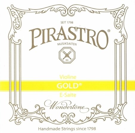Pirastro Wondertone Gold Label Violin D String 4/4 Size Medium Gauge 