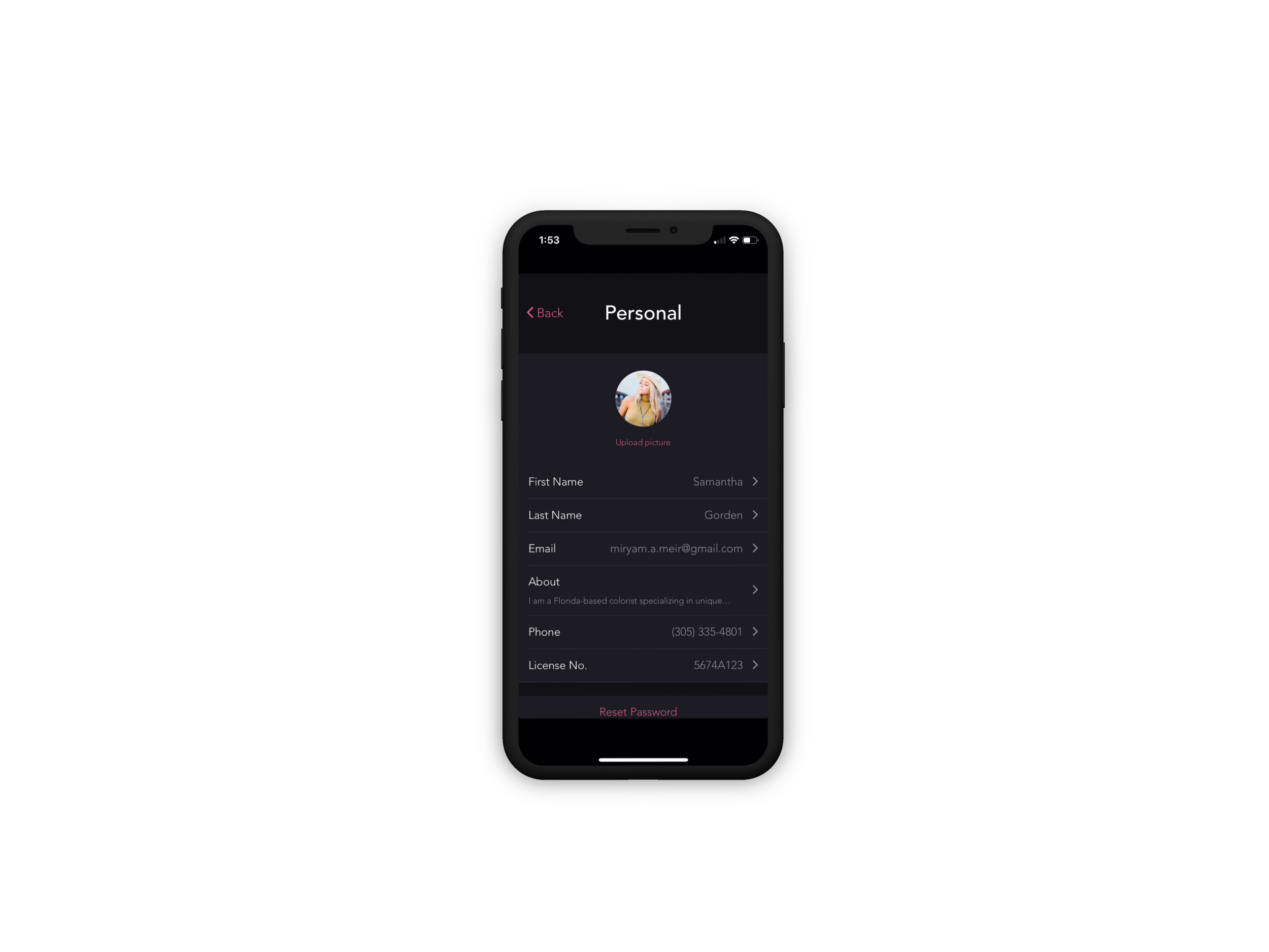 Personal Info iPhoneX.png