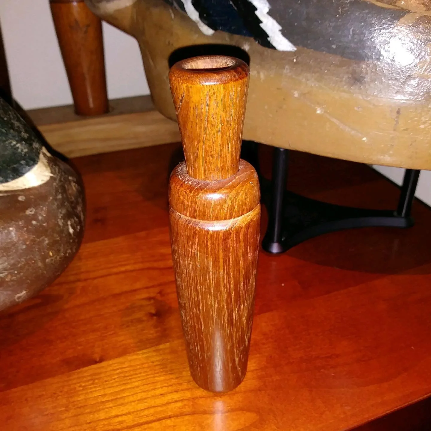 1956 original EV Iverson teak Duck call