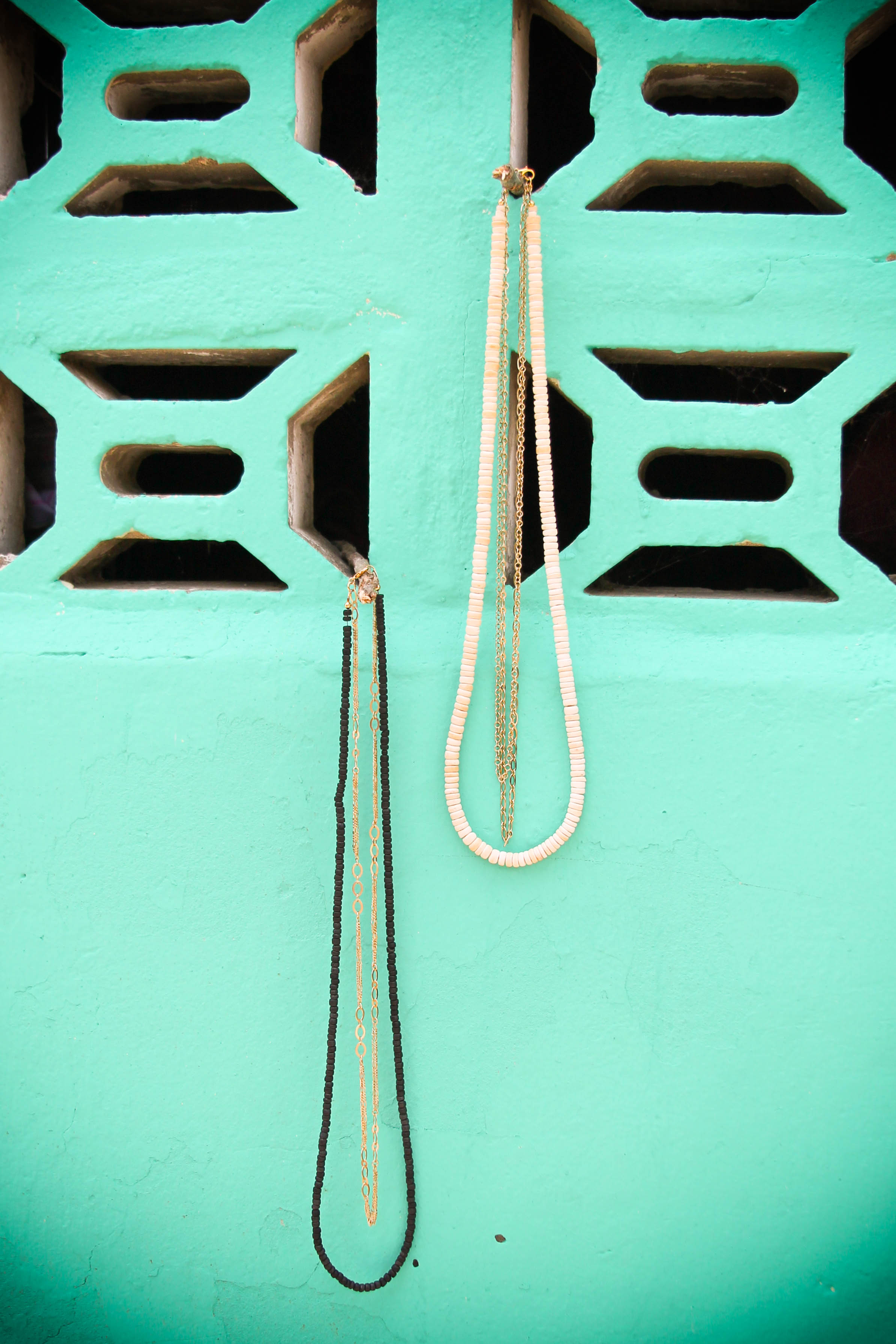 Coco Double chain necklaces