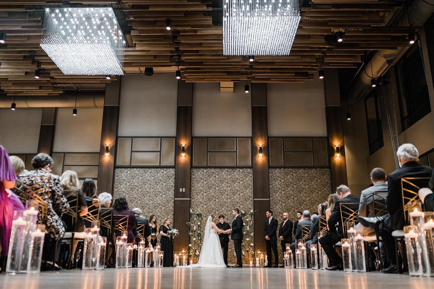 I had a say in the orientation of Madeleine and Joe&rsquo;s indoor Ceremony site, which made me super proud when I saw how beautiful their ceremony vision turned out.