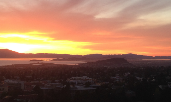 Panorama of State College (just kidding, but it's also beautiful here)