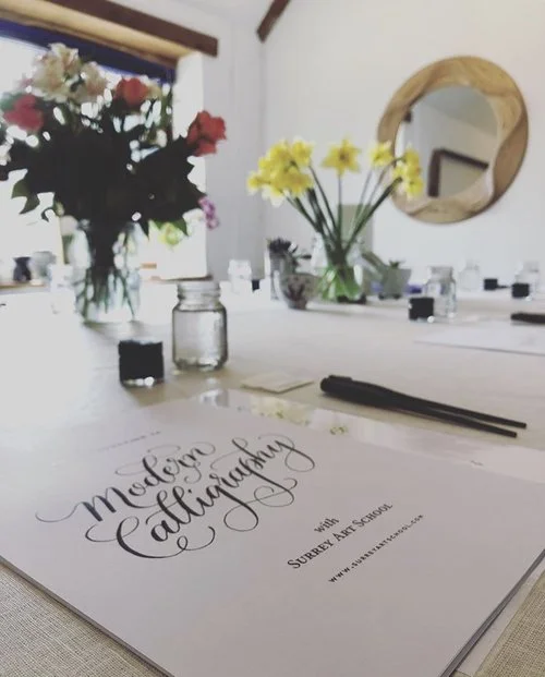 Beginners Modern Calligraphy Workshop 10am & 1.30pm