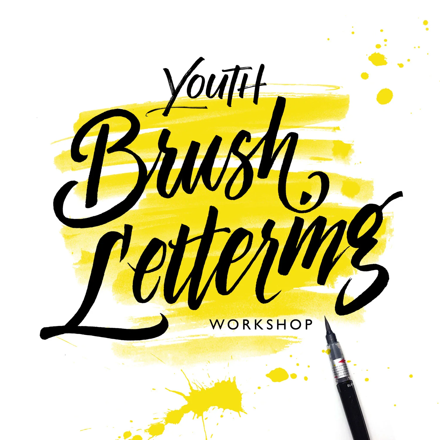 Youth and Family Brush Lettering