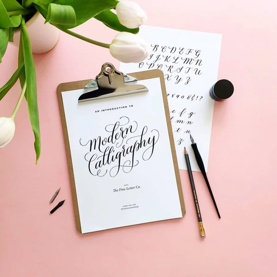 Beginners Modern Calligraphy Workshops