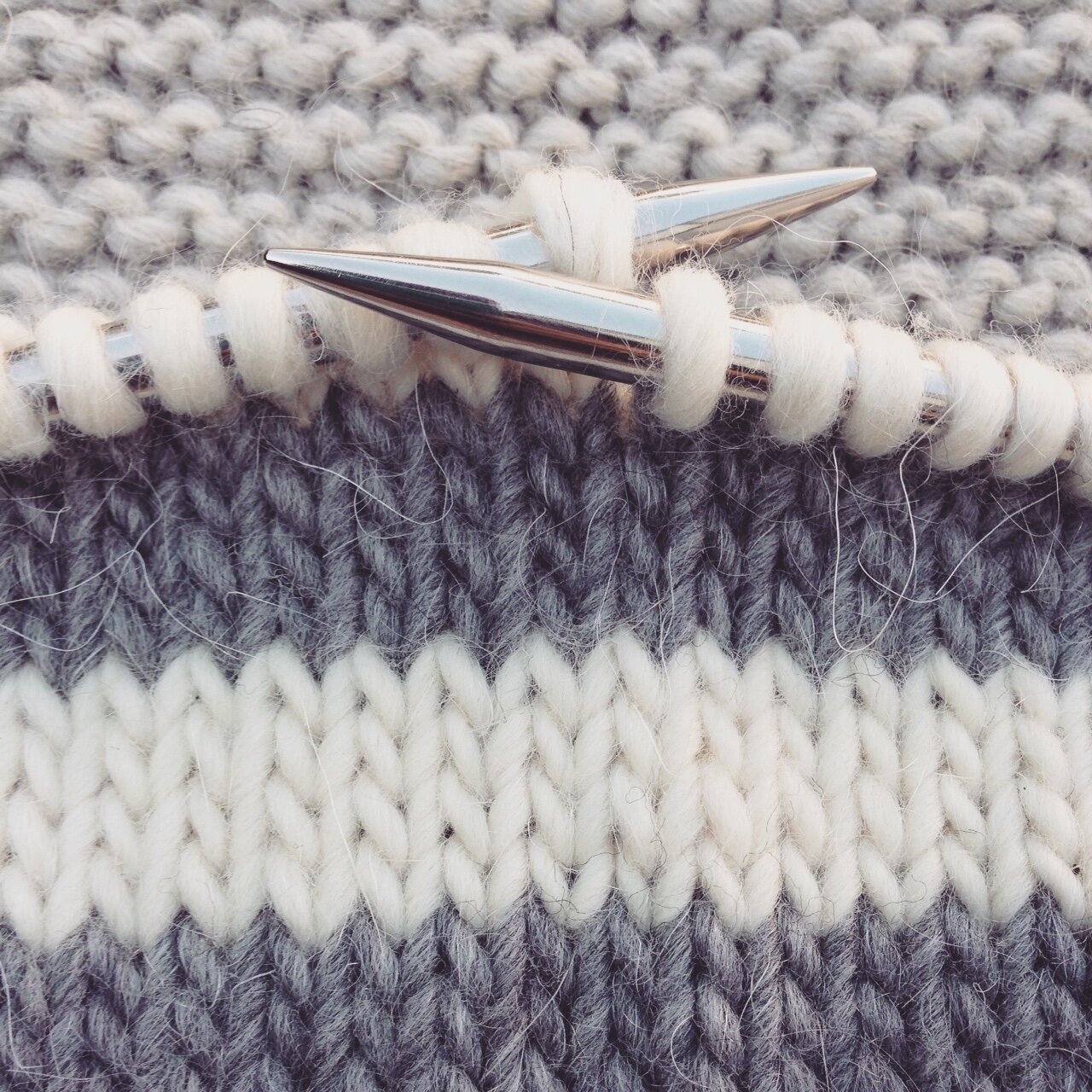 Learn how to cast on, cast off and knit for calm