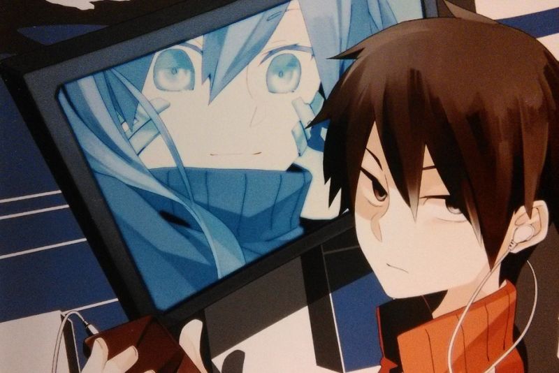 Stained glass wasteland - A review of the Mekakucity Actors anime :  chaostangent