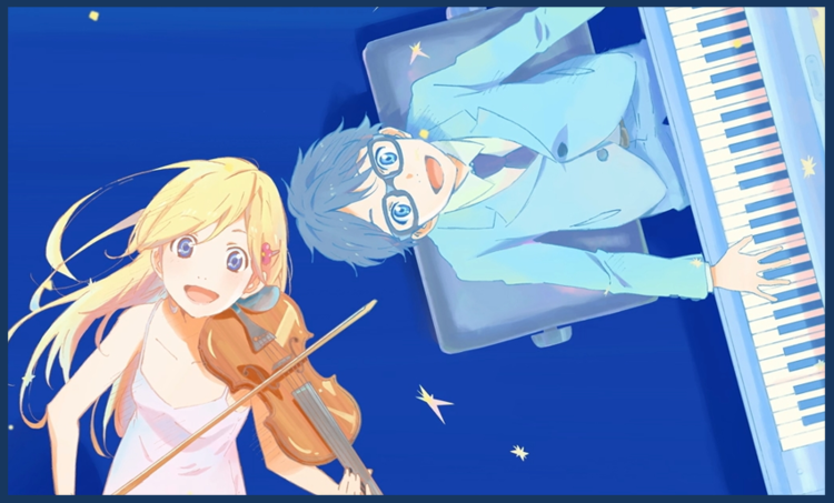Your Lie in April, A beautiful Symphony, Anime Review
