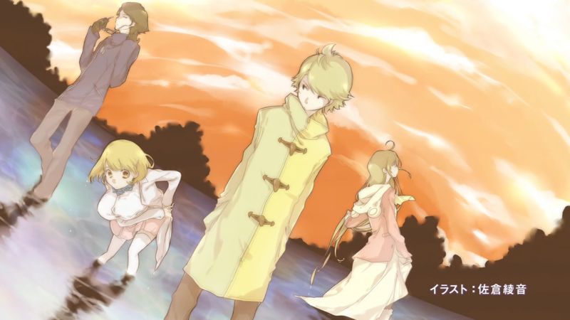 End card by Ryoka’s voice actress Ayane Sakura (Eleonora in Tokyo Mirage Sessions ♯FE, Uraraka in My Hero Academia)