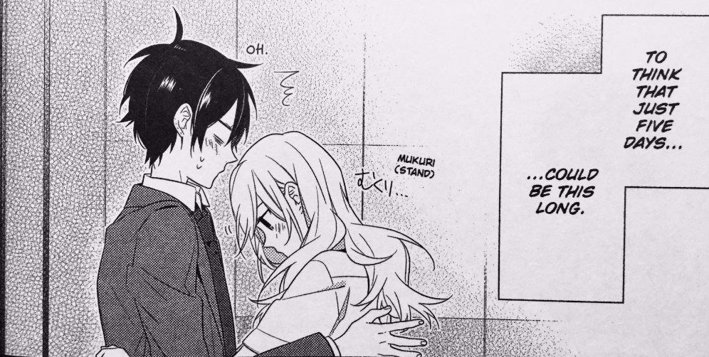 Miyamura and hori first kiss