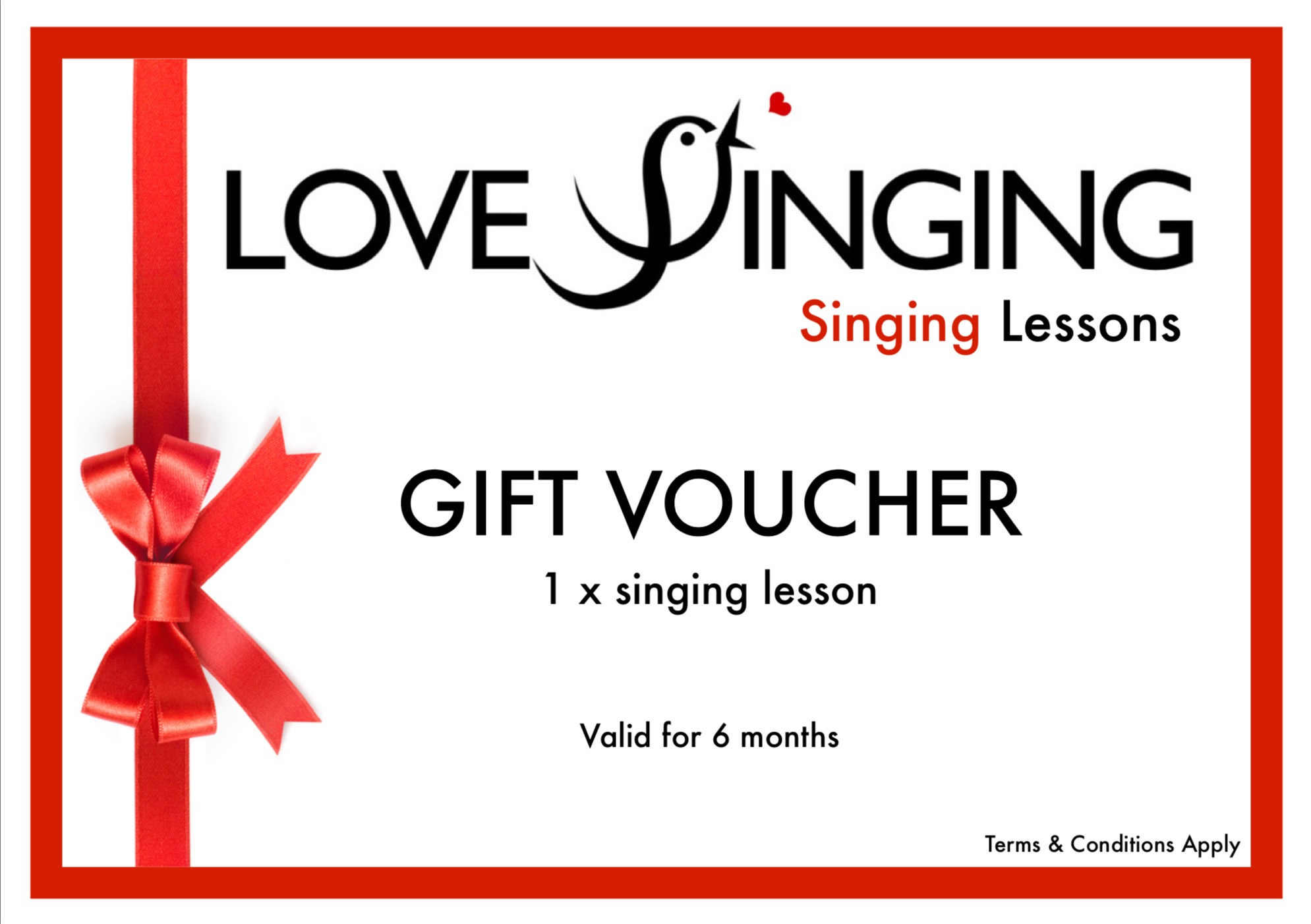 Sample of Gift Voucher