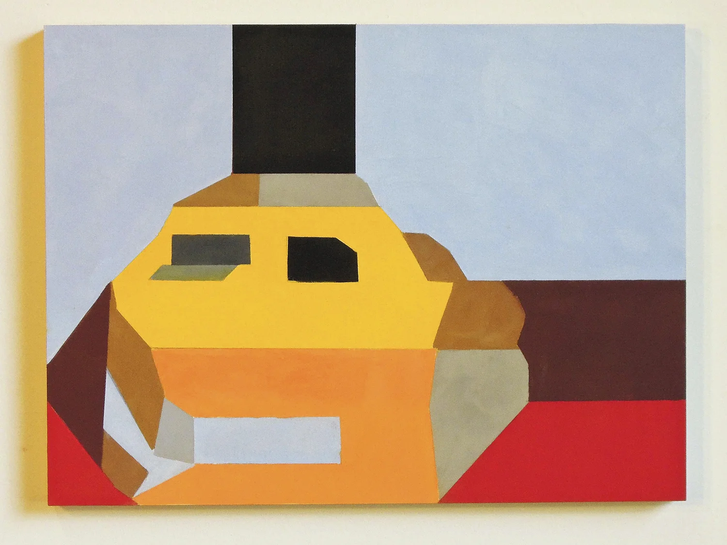 Tank oil on clayboard 9"x 12" 2015