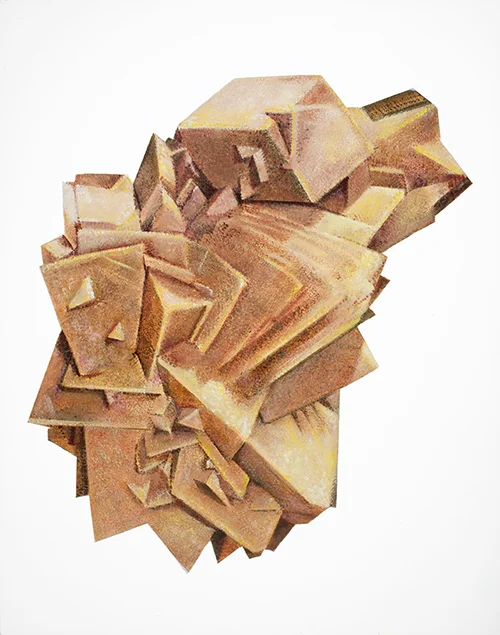 Calcite oil on panel 14"x11" 2012