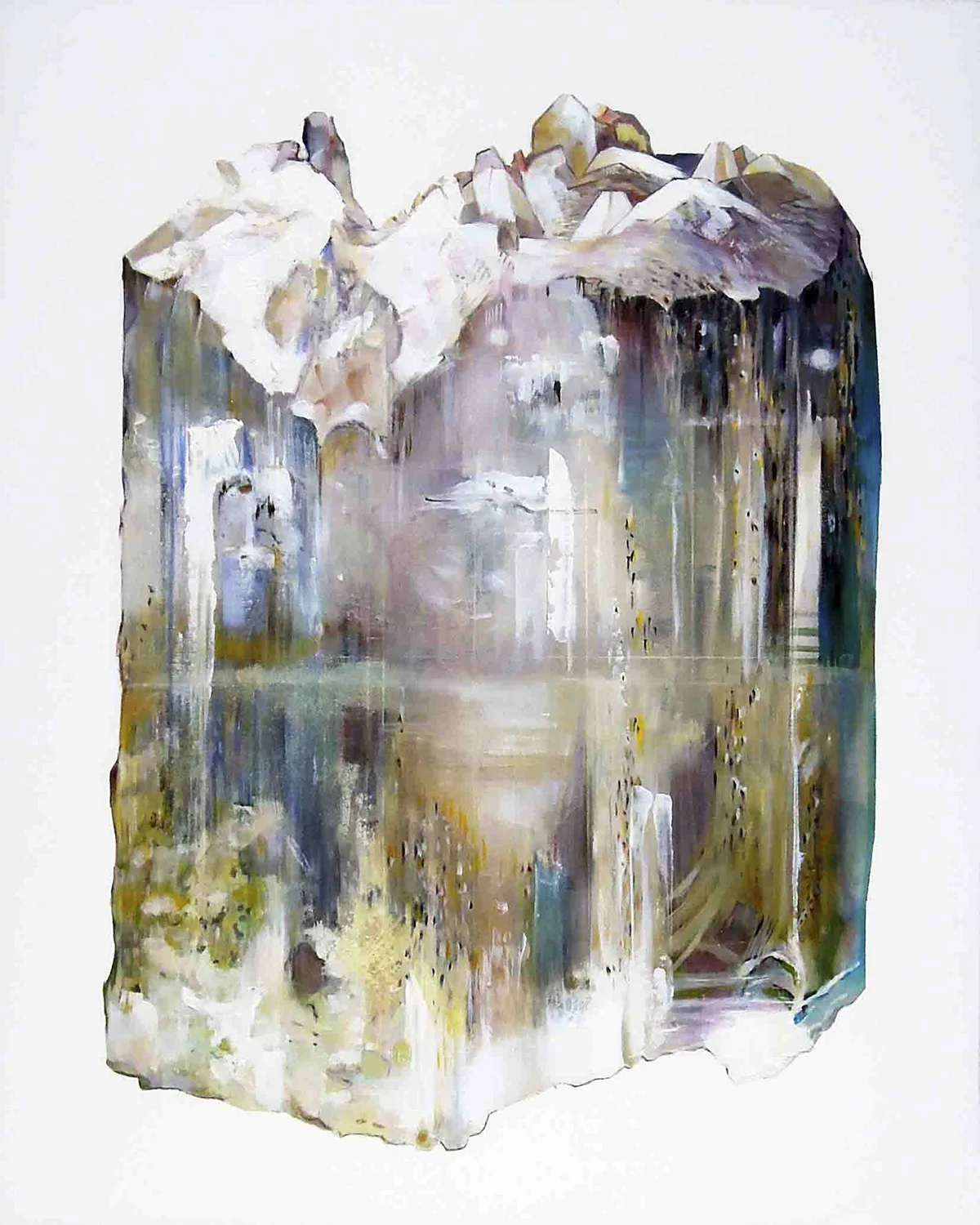 Topaz oil on panel 20"x16" 2012