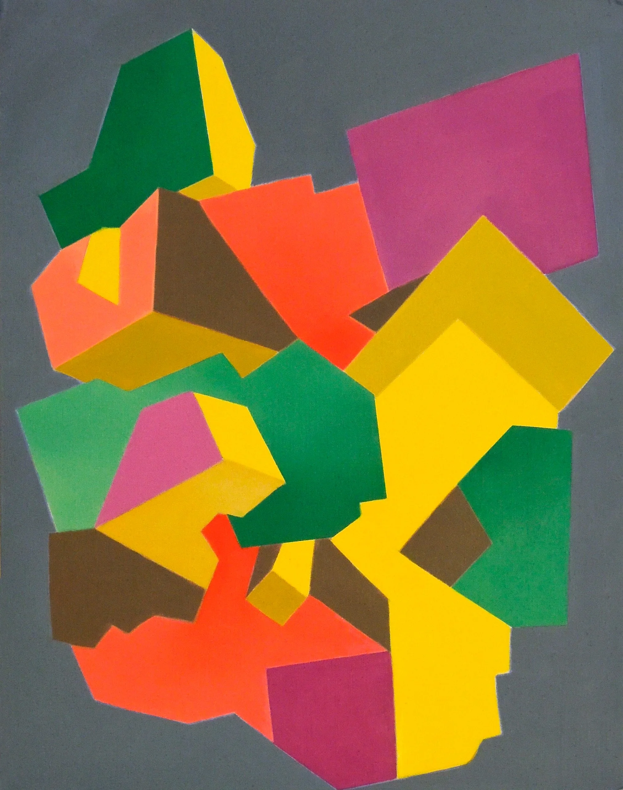 Pachyderm 2 11"x 14" oil on paper 2016