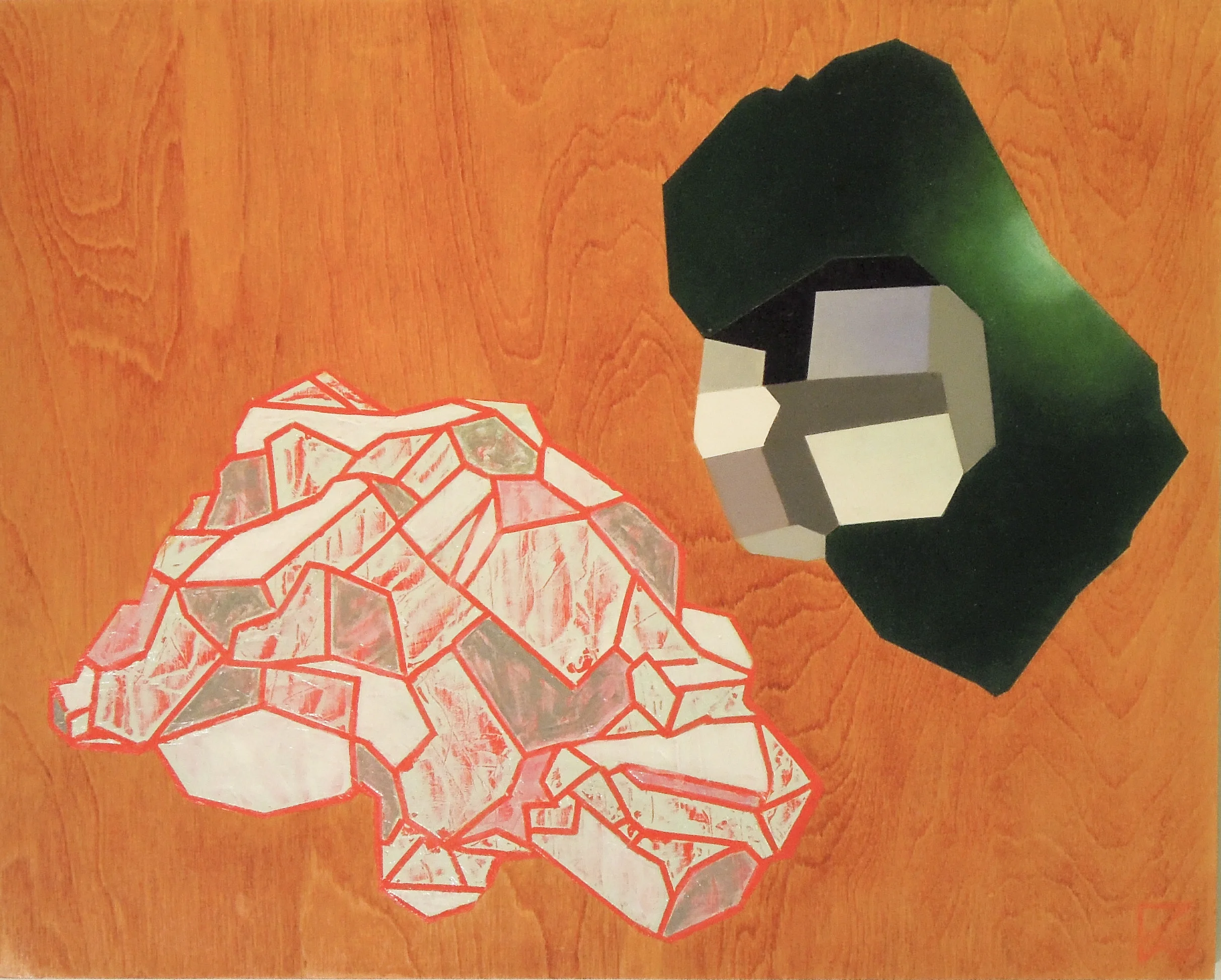 Untitled oil on panel 20”x16” 2015