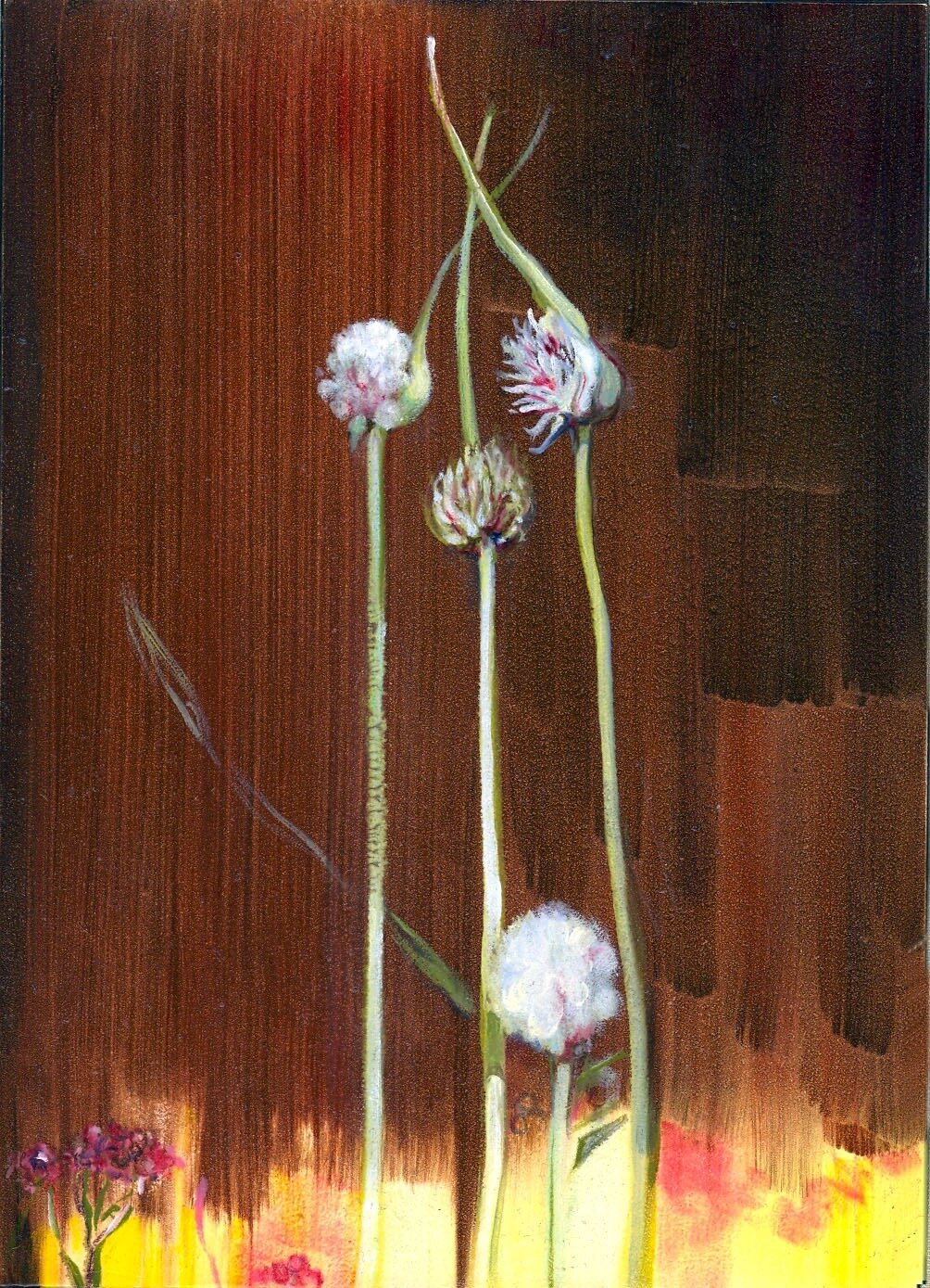   Three and One   oil on panel  5” x 7”  2006 