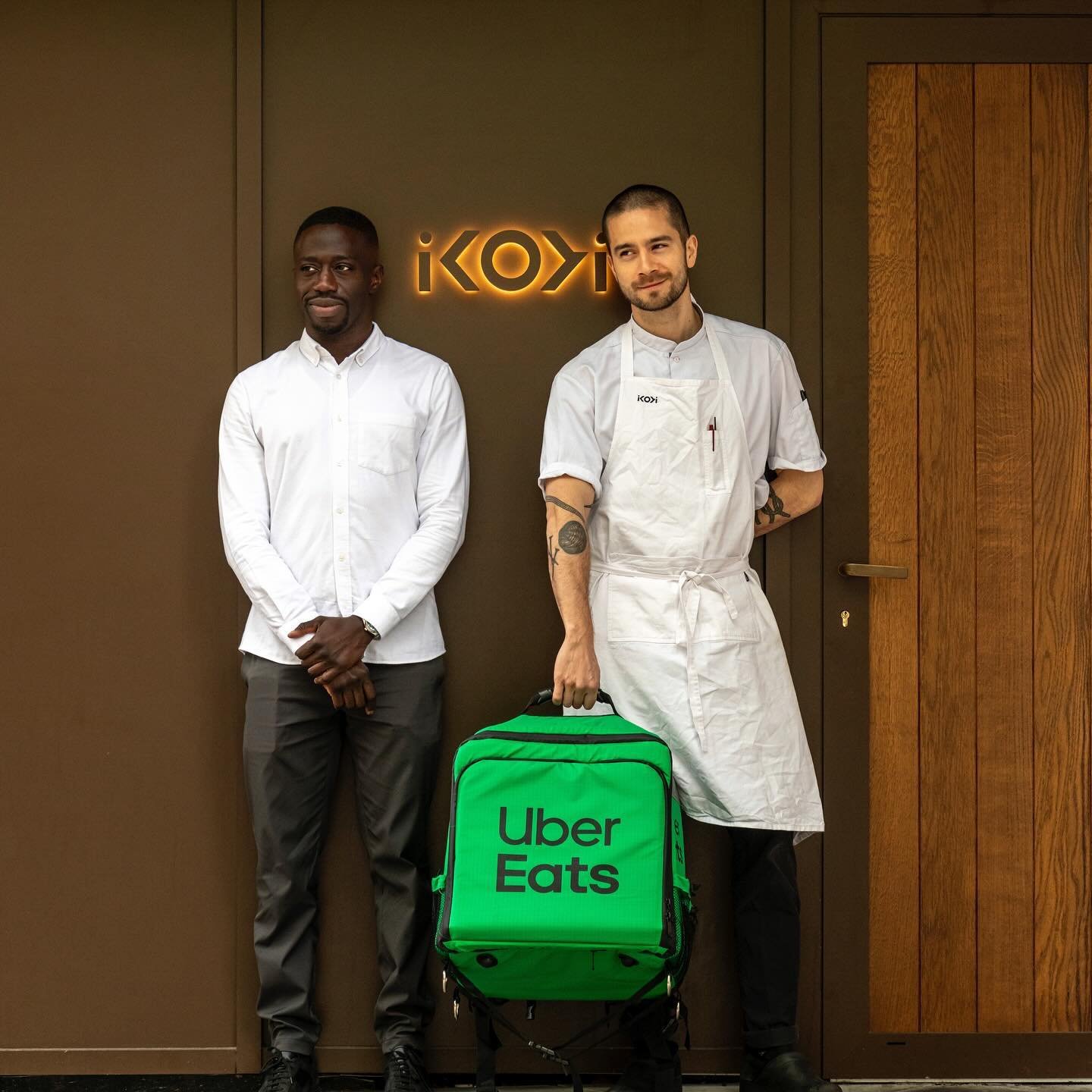 On the 10th and 11th of May @ikoyi_london and @jeremychanikoyi cuisine will be available to have delivered to your door on @ubereats_uk . 

The five-course exclusive menu will be available for &pound;60 per person, with an extra drinks pairing option