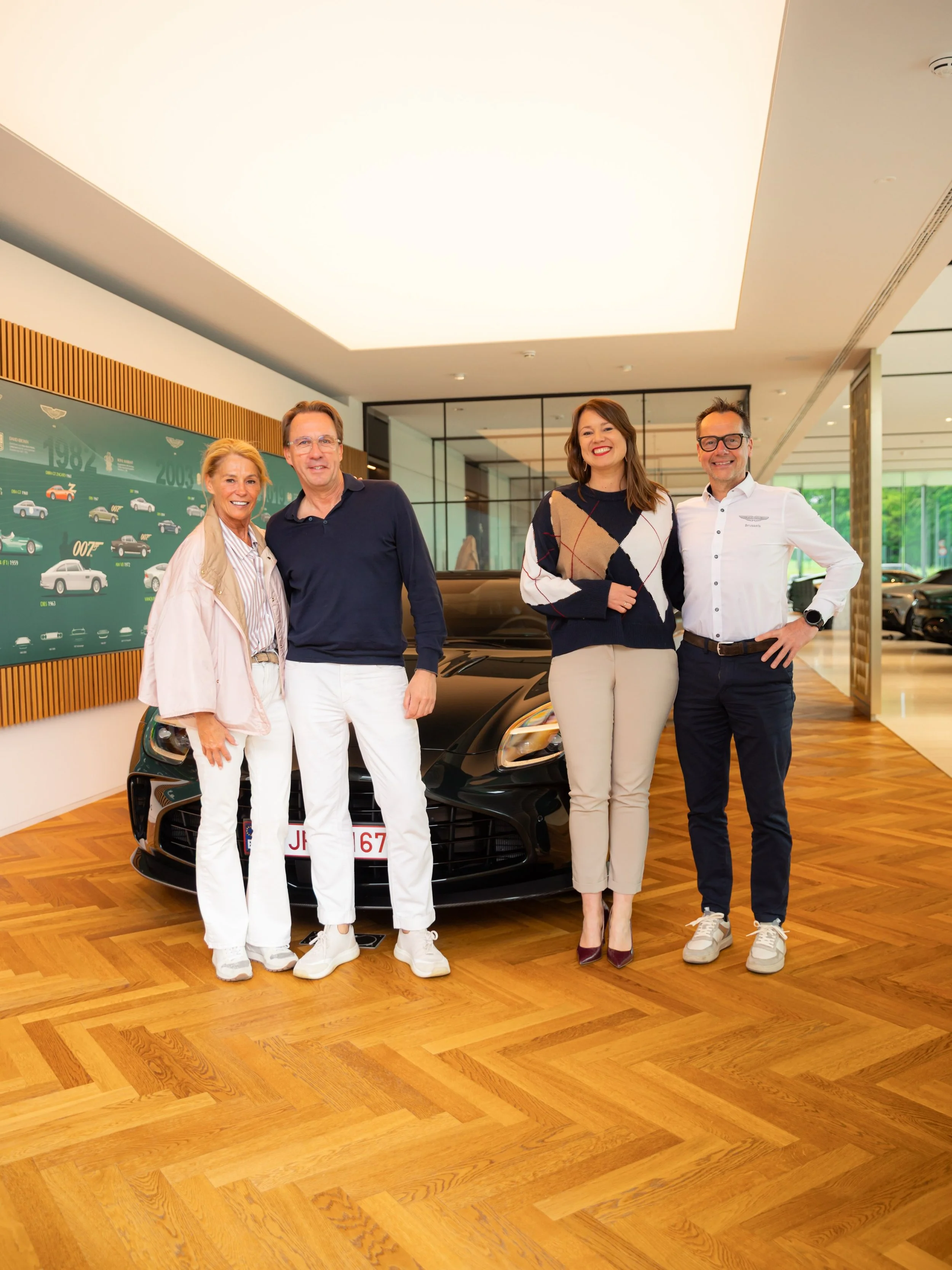 Chef Viki Geunes has just been announced as Aston Martin Brussels&rsquo; new Ambassador.

The partnership unites a shared commitment to uncompromising craft, precision, and design. 

Both driven by a relentless pursuit of excellence, precision, and w