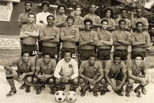 Legendary 1973 Trinidad and Tobago National Football Team.