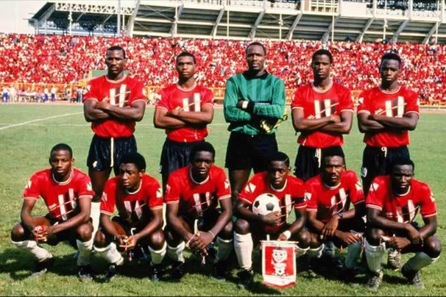 Trinidad & Tobago National Senior team aka The “Strike Squad” revered for the culturally indigenous, rhythmic and attractive style of football that was orchestrated by “Gally” Cummings (1989).