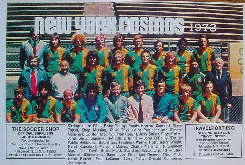 New York Cosmos, 1972 NASL Championship winning team.