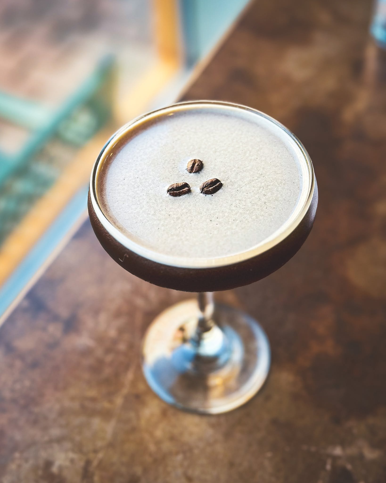 Espresso martini at Moxy in Portsmouth, NH