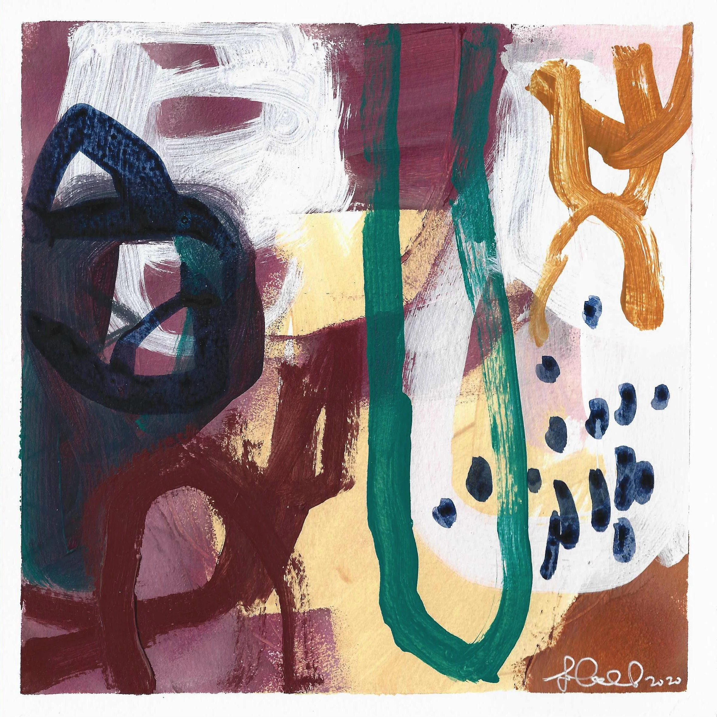 Painted Desert Paper Study 4