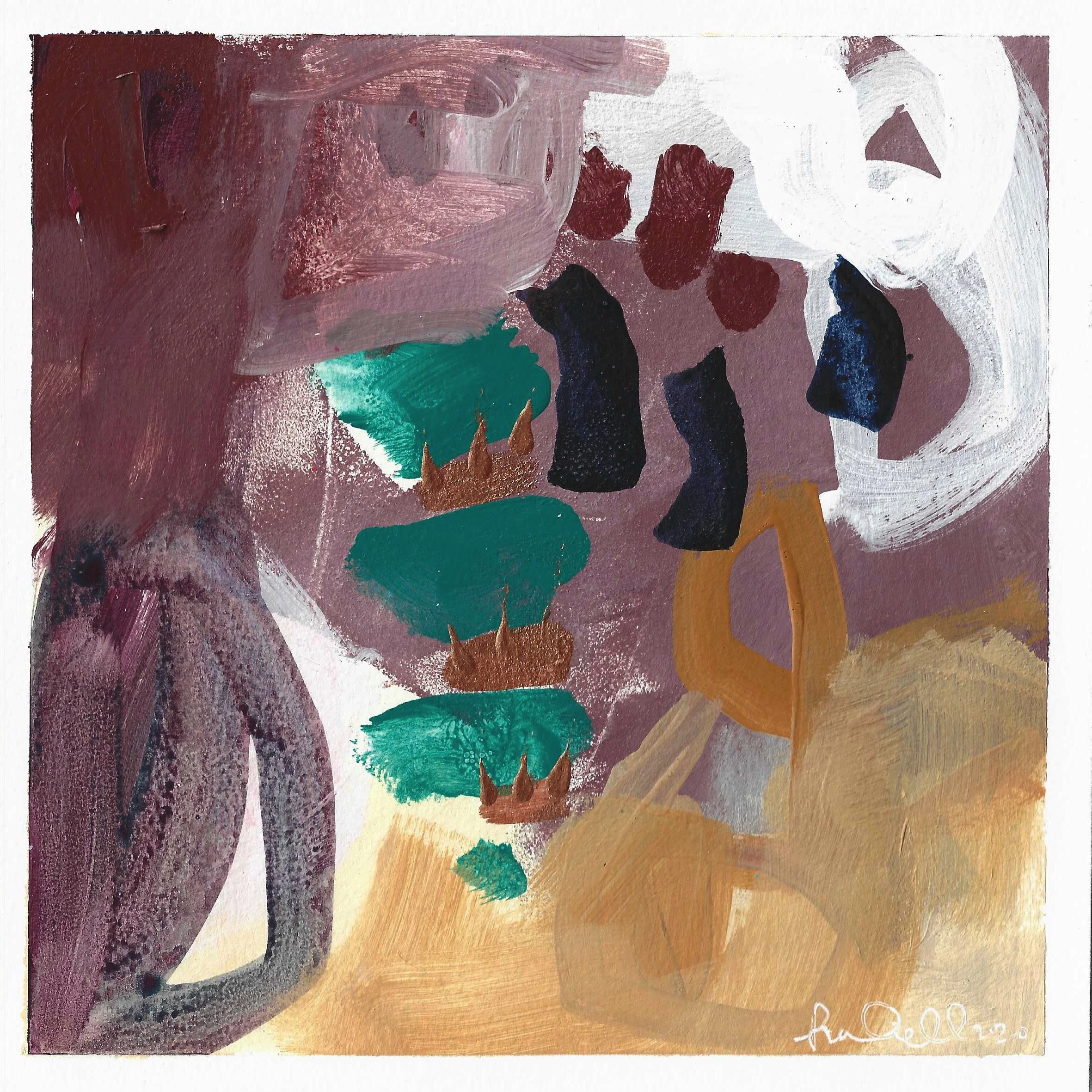 Painted Desert Paper Study 5