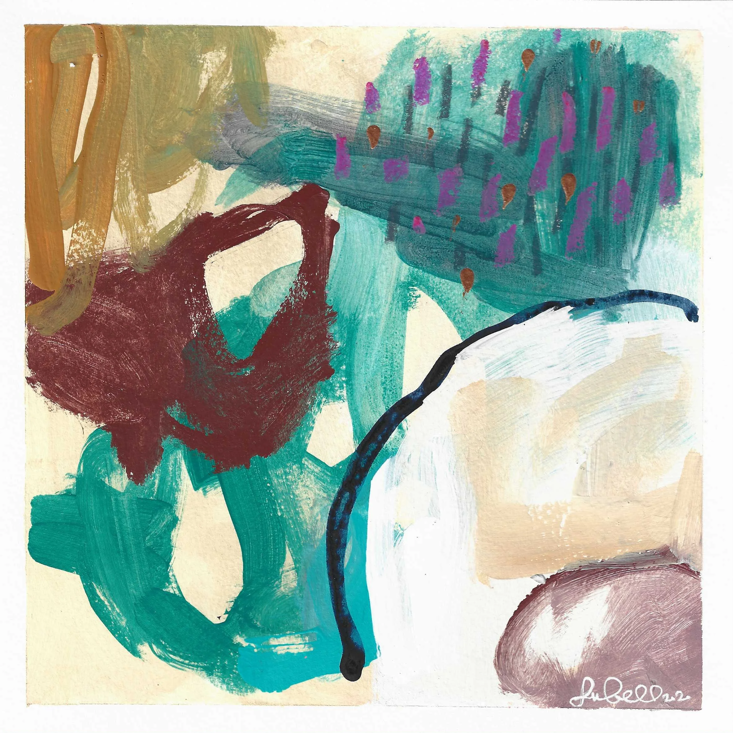 Painted Desert Paper Study 7