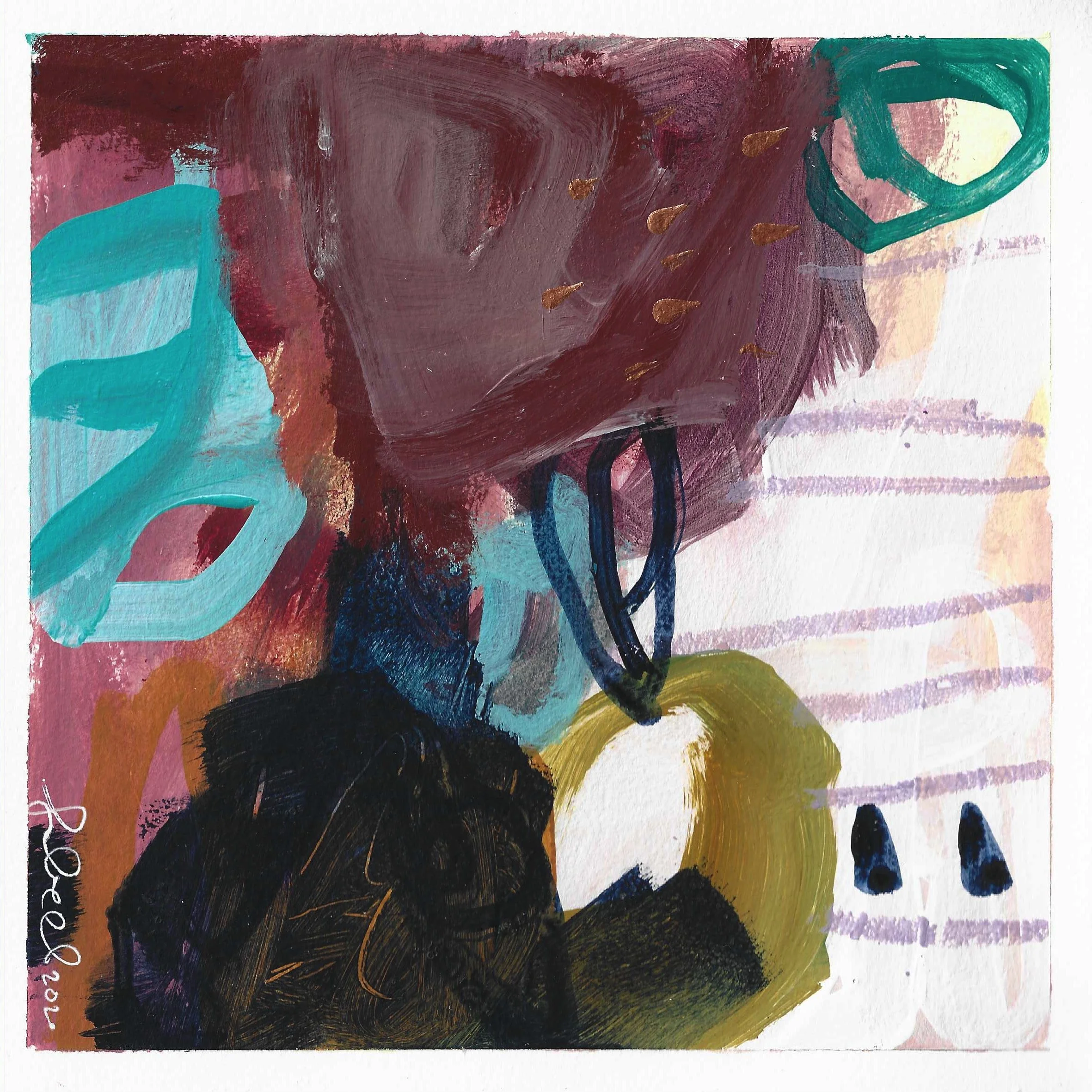 Painted Desert Paper Study 8