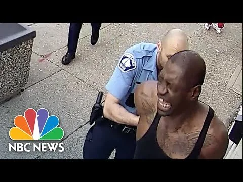 New Security Video Shows Lead Up To George Floyd's Arrest | NBC News NOW