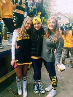 michigan game day clothes