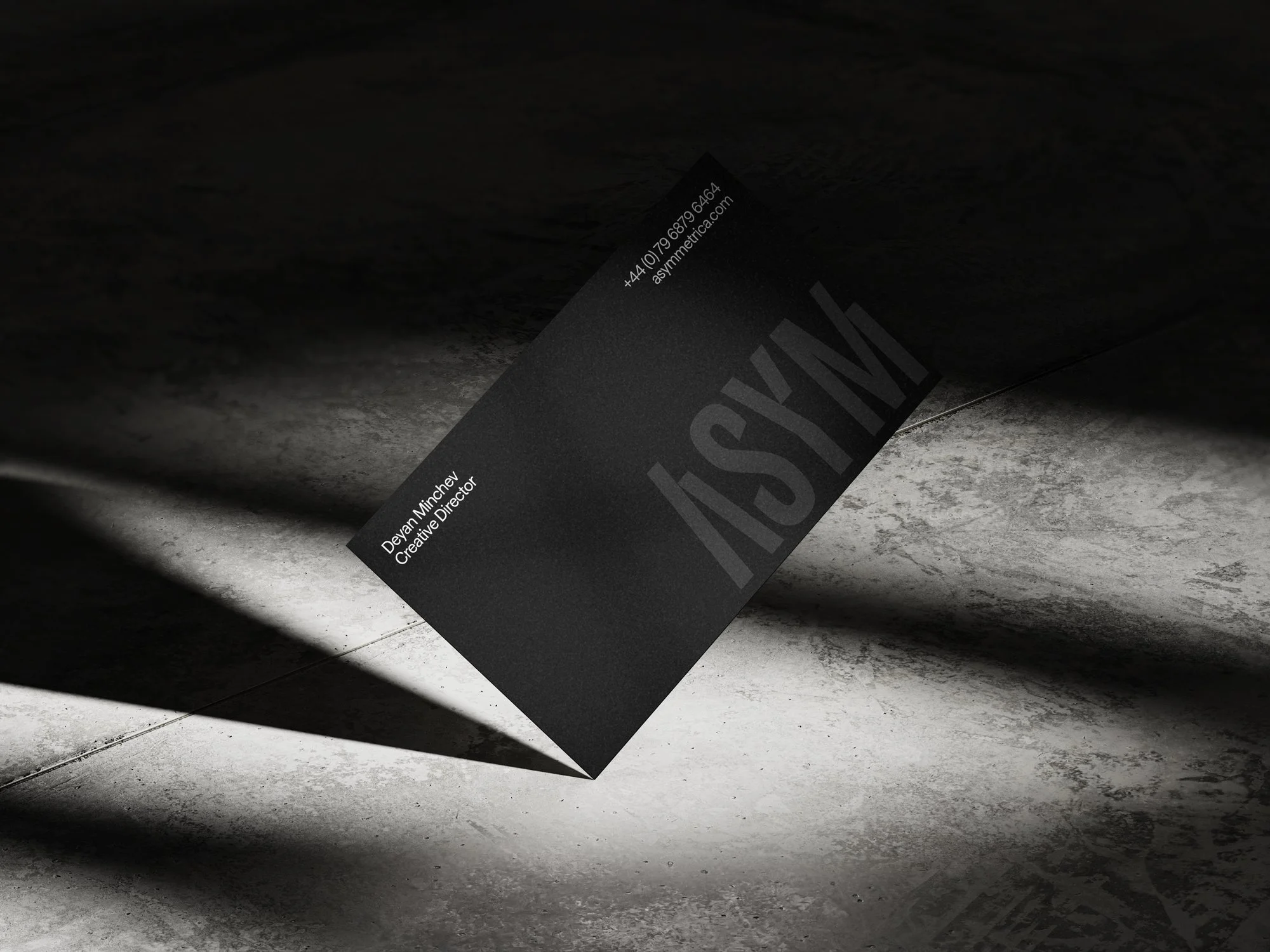 Asymmetrica business card