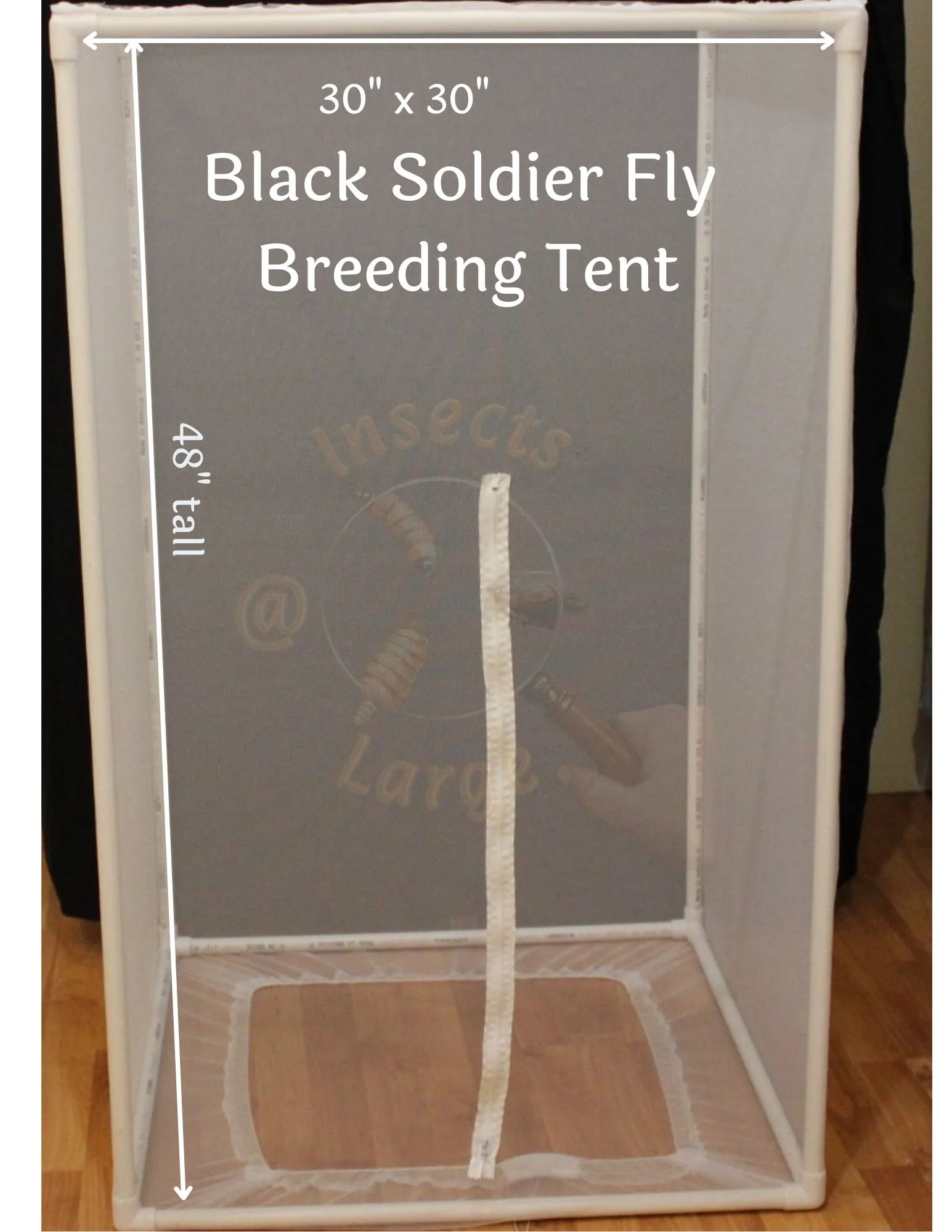 Fly Colony Rearing Racks Black soldier fly breeding tent — Insects @ Large & Northwest Redworms