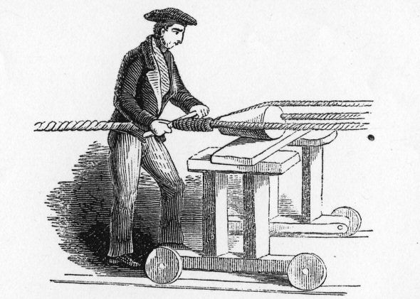 James Thomas (1798-1869) ropemaker for the Royal Navy and merchant ships in the Pembroke Dock area