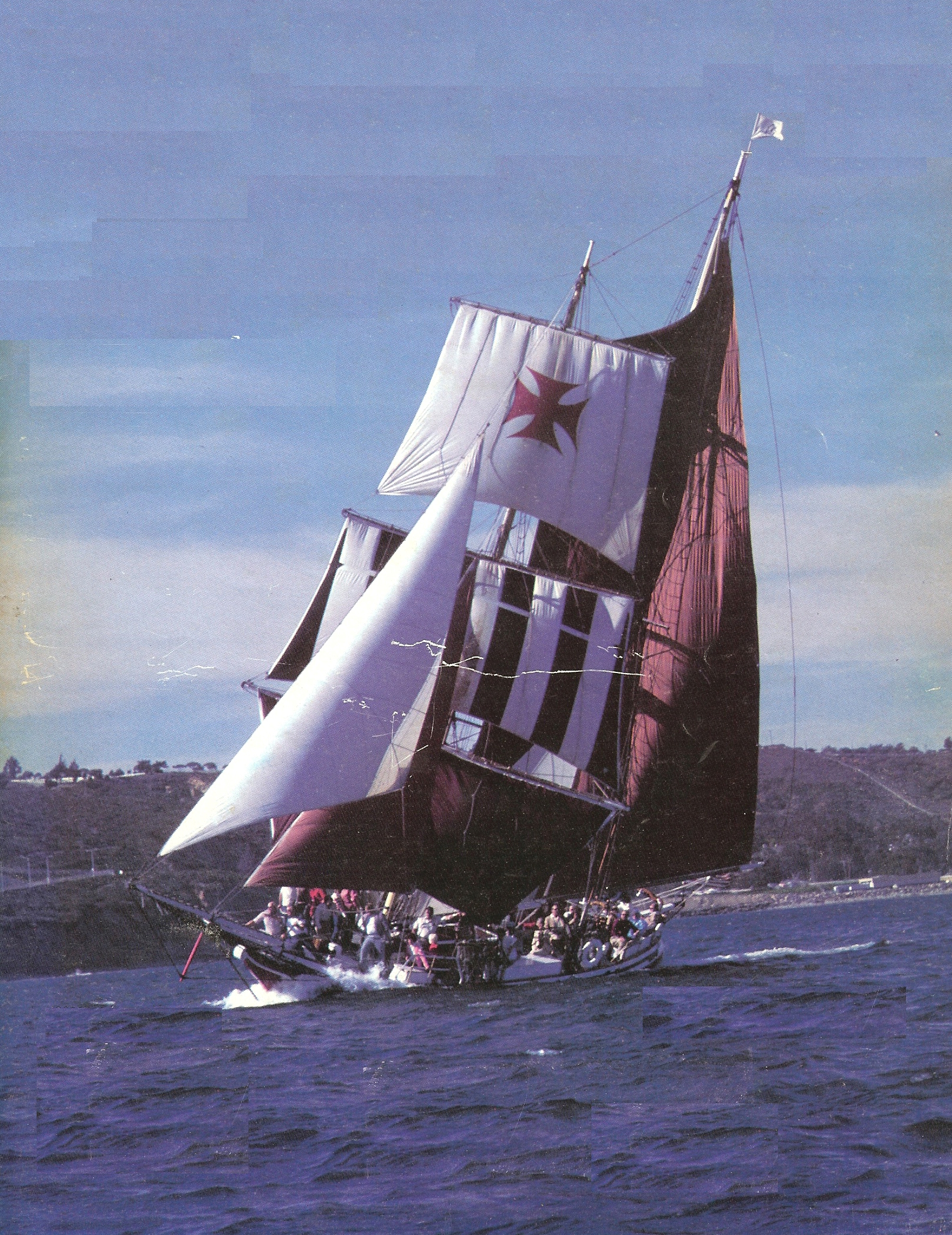 The Thomas Family ship - Brigantine Rendezvous (San Diego, California)