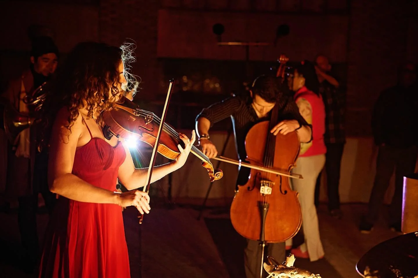 Thank you to everyone who breathed life into this project! 

Together we created a feral opera that transformed the roof of the @bendixbuilding into a community-activated instrument. 

We collaborated acoustically with silk moths, hagfish, and sea ca