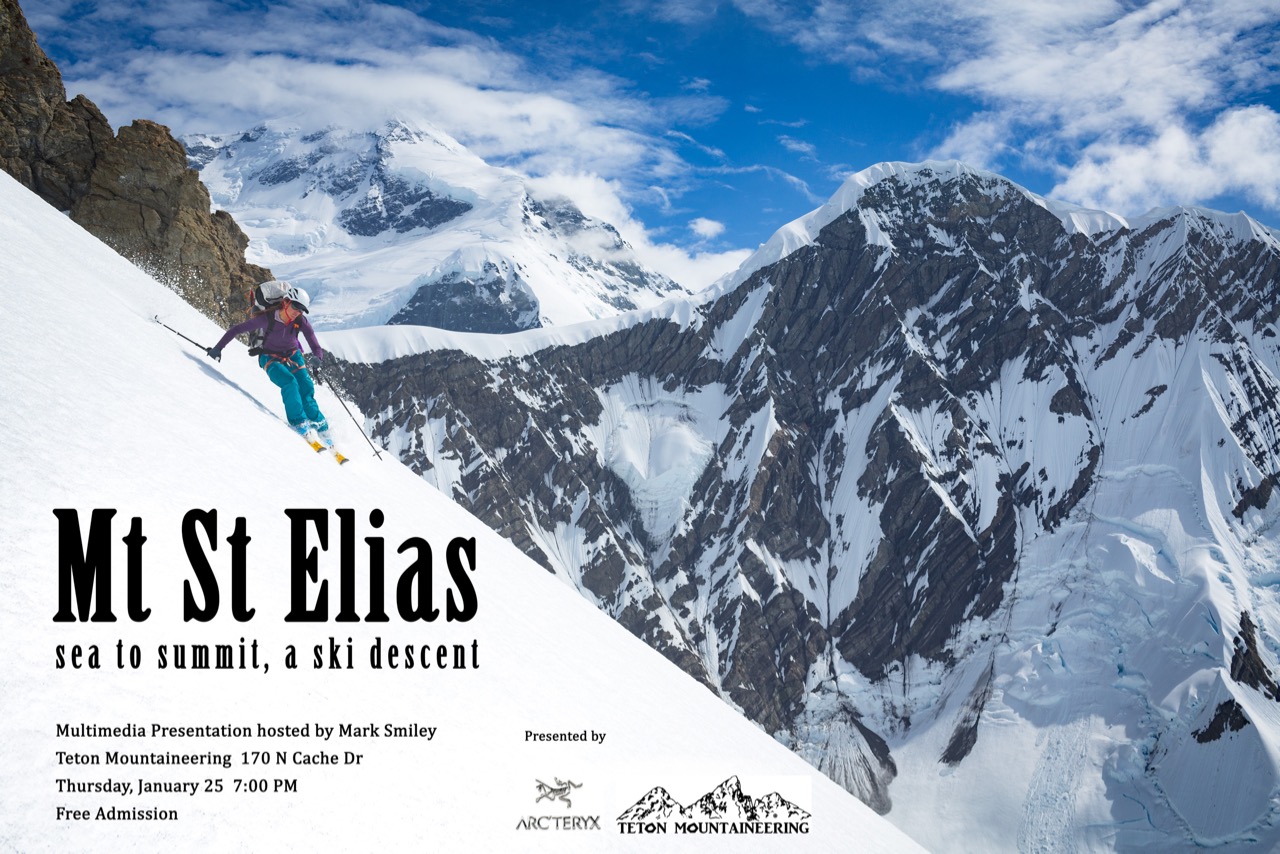Mt St Elias   Sea to Summit, a Ski Descent  Free Slideshow