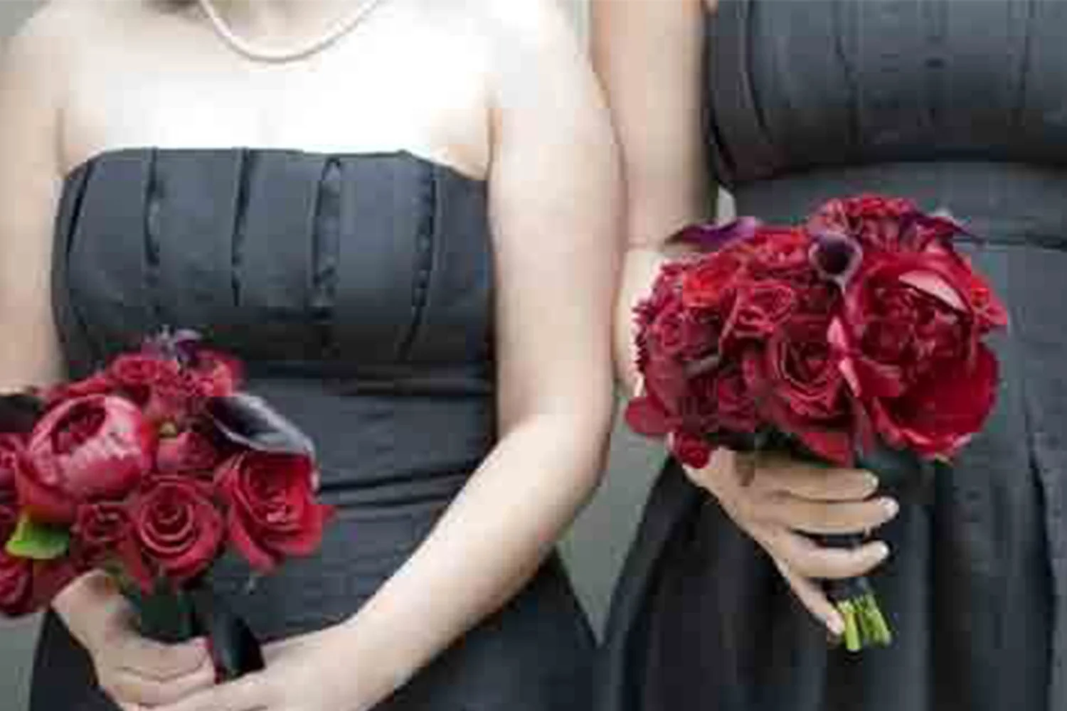 Bouquet Wednesday-Red Peony with Roses and Calla Lillies