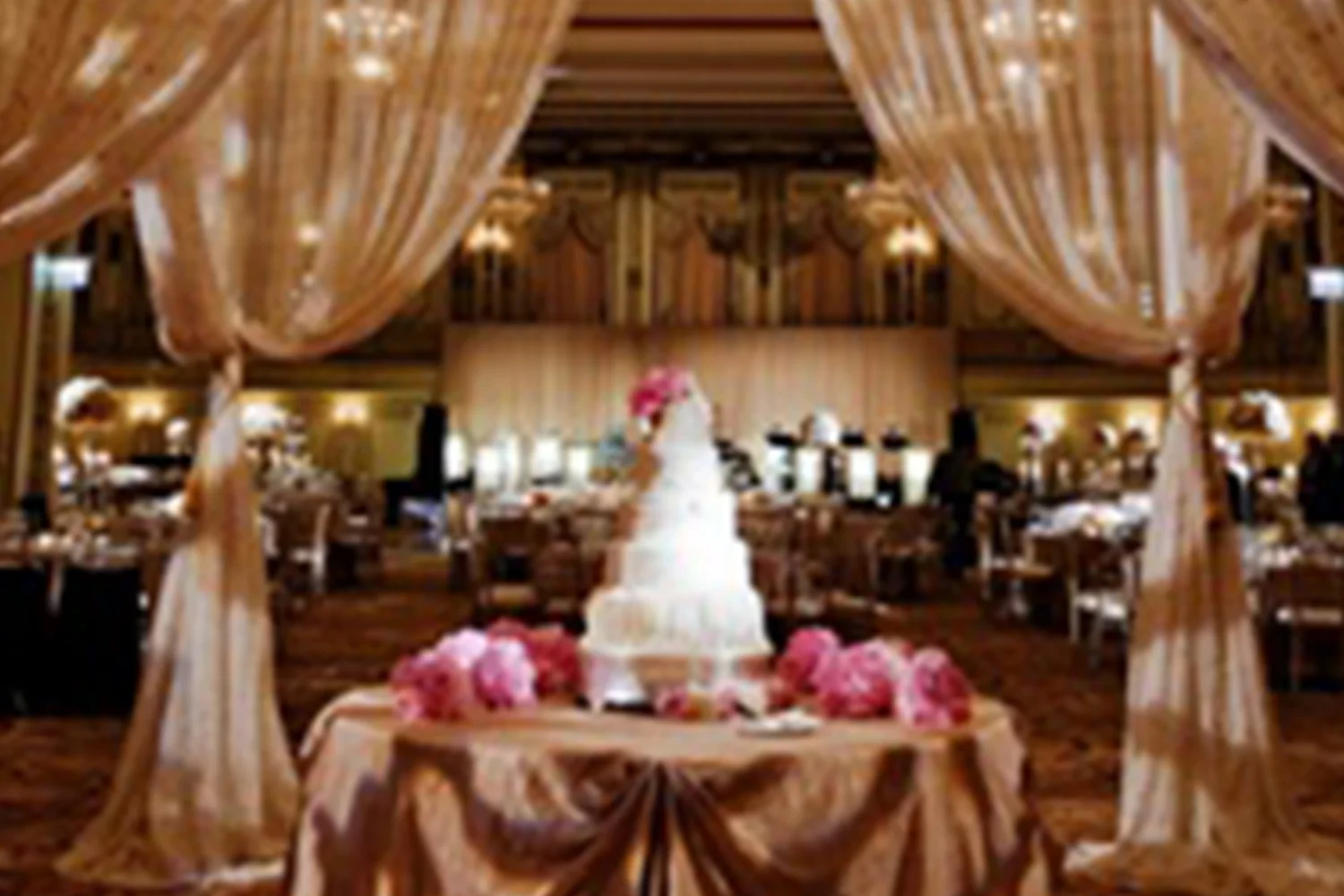 Chicago Wedding Reception at Palmer House Hilton