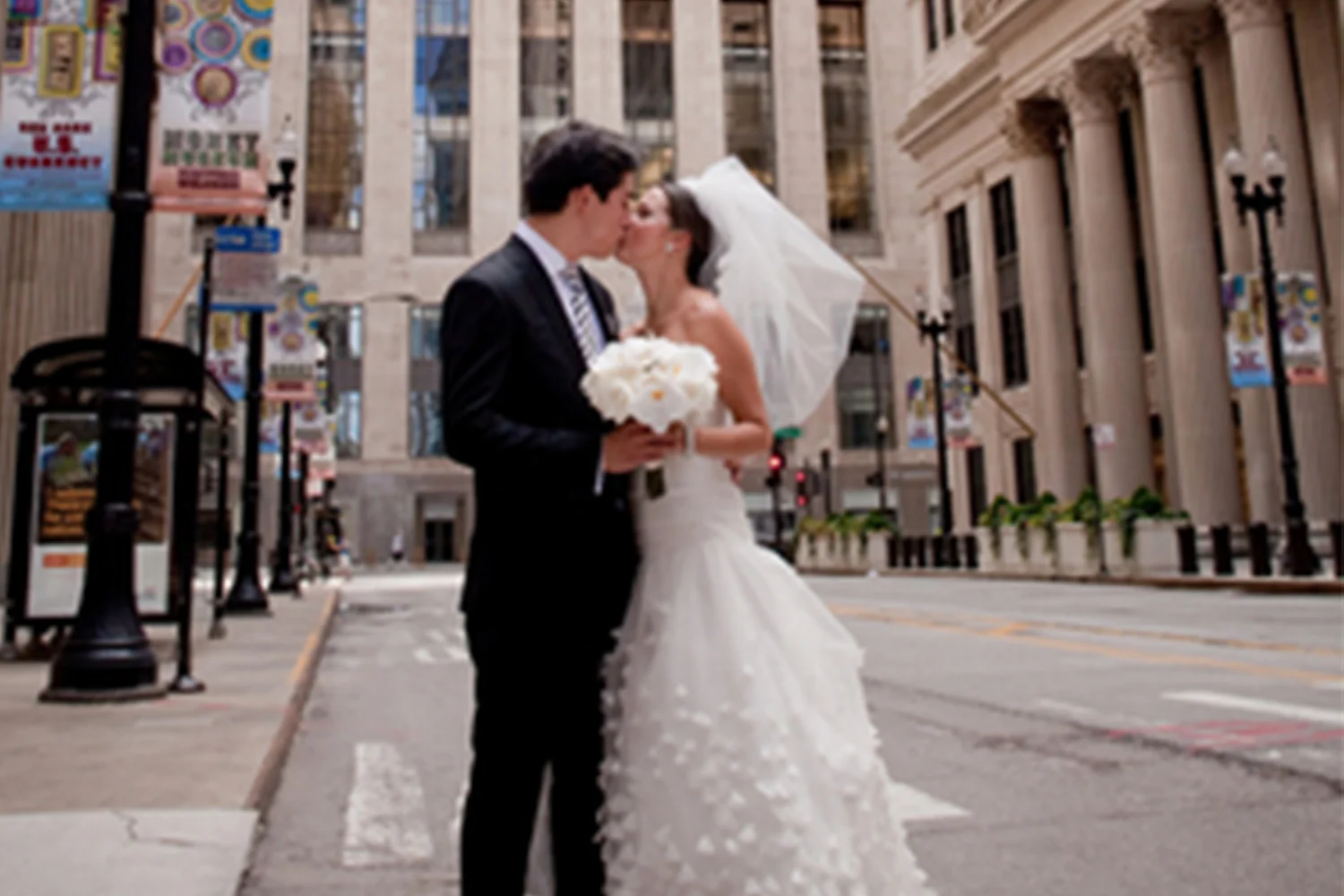 Chicago Wedding at theWit Hotel featured in CS Brides
